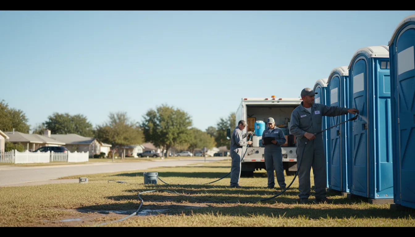 Long-Term Portable Toilet Rental in Glen Elder, KS near me